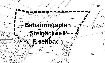 Bebauungsplan "Steigäcker II" Fischbach